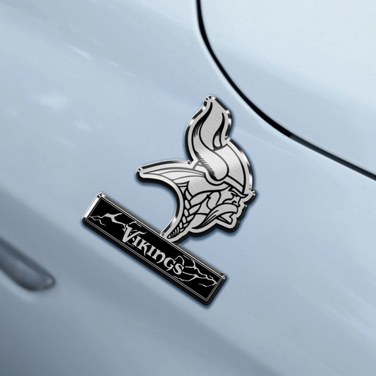 MV V2 Premium 3D Car Name Badge DDT CTND