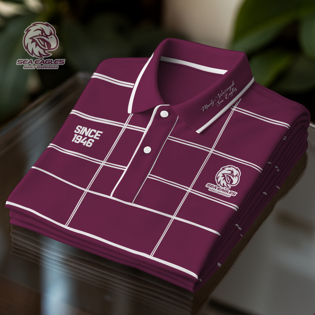 MWSE Premium NRL Polo Shirt DDT NTL