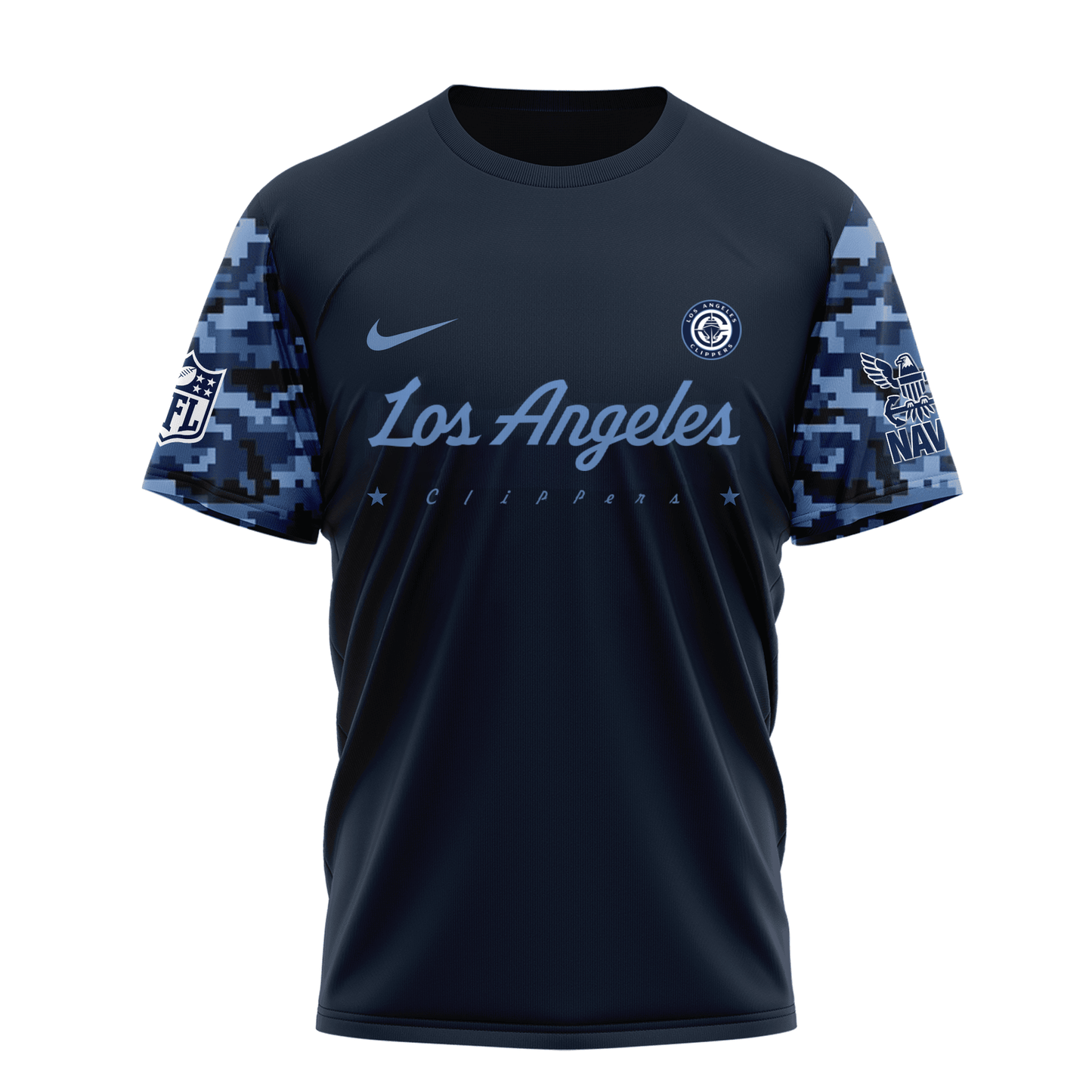 NBA LAC Premium Navy 250 Years 3D Shirt DDT CTND