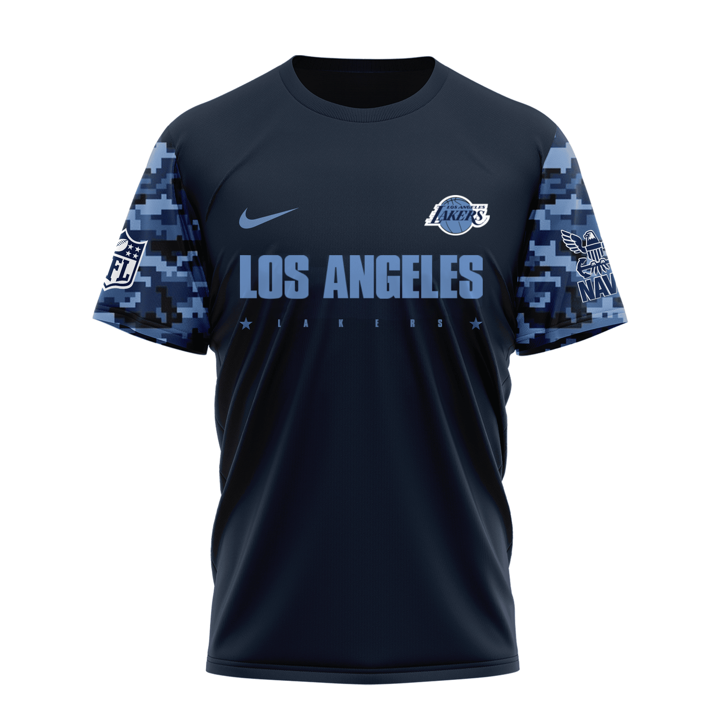 NBA LAL Premium Navy 250 Years 3D Shirt DDT CTND