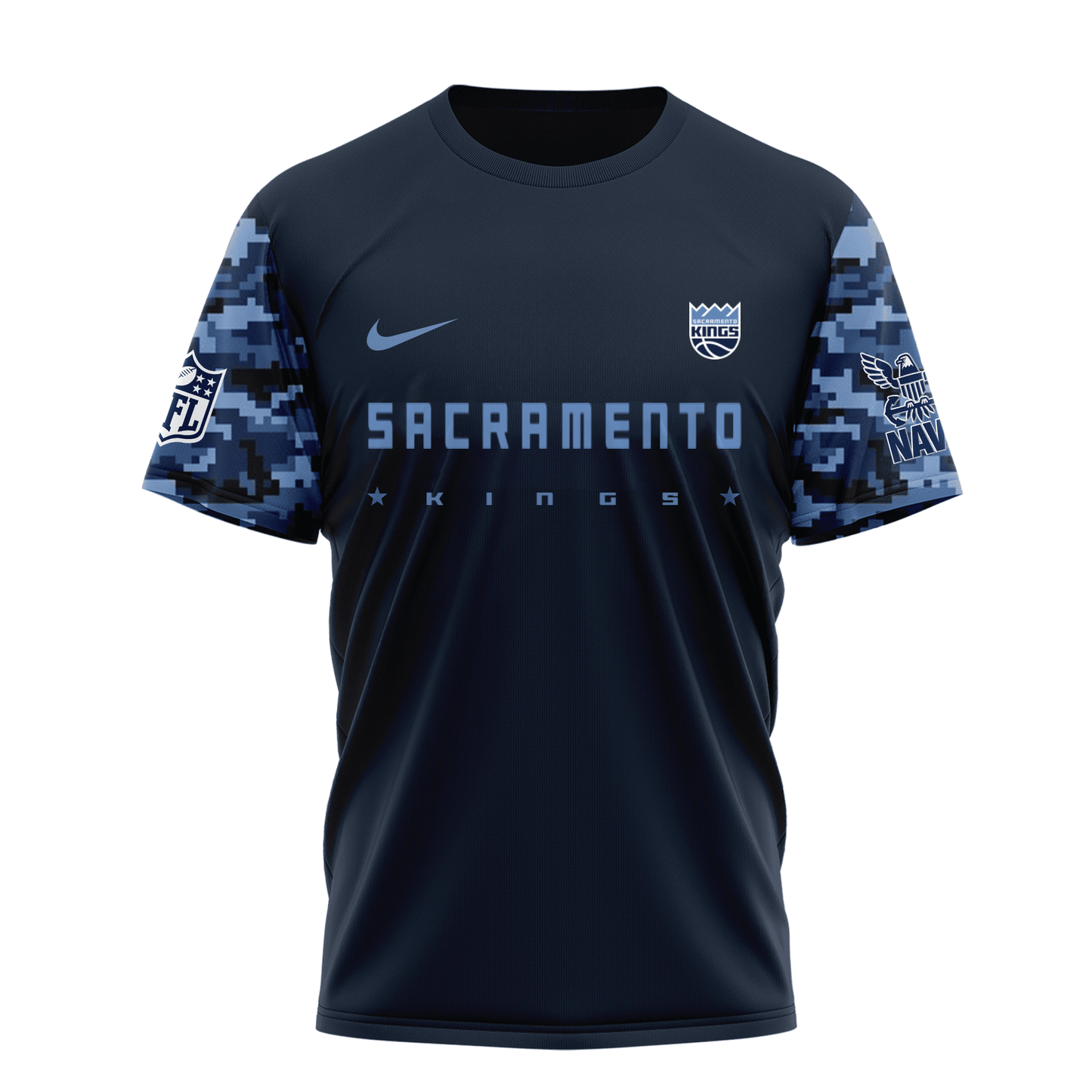 NBA SK Premium Navy 250 Years 3D Shirt DDT CTND