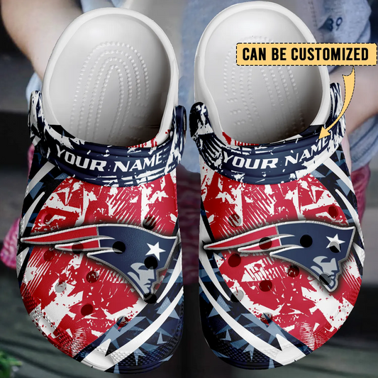 NE  x NFL Crocs Crocband Clogs Shoes DatND DVT