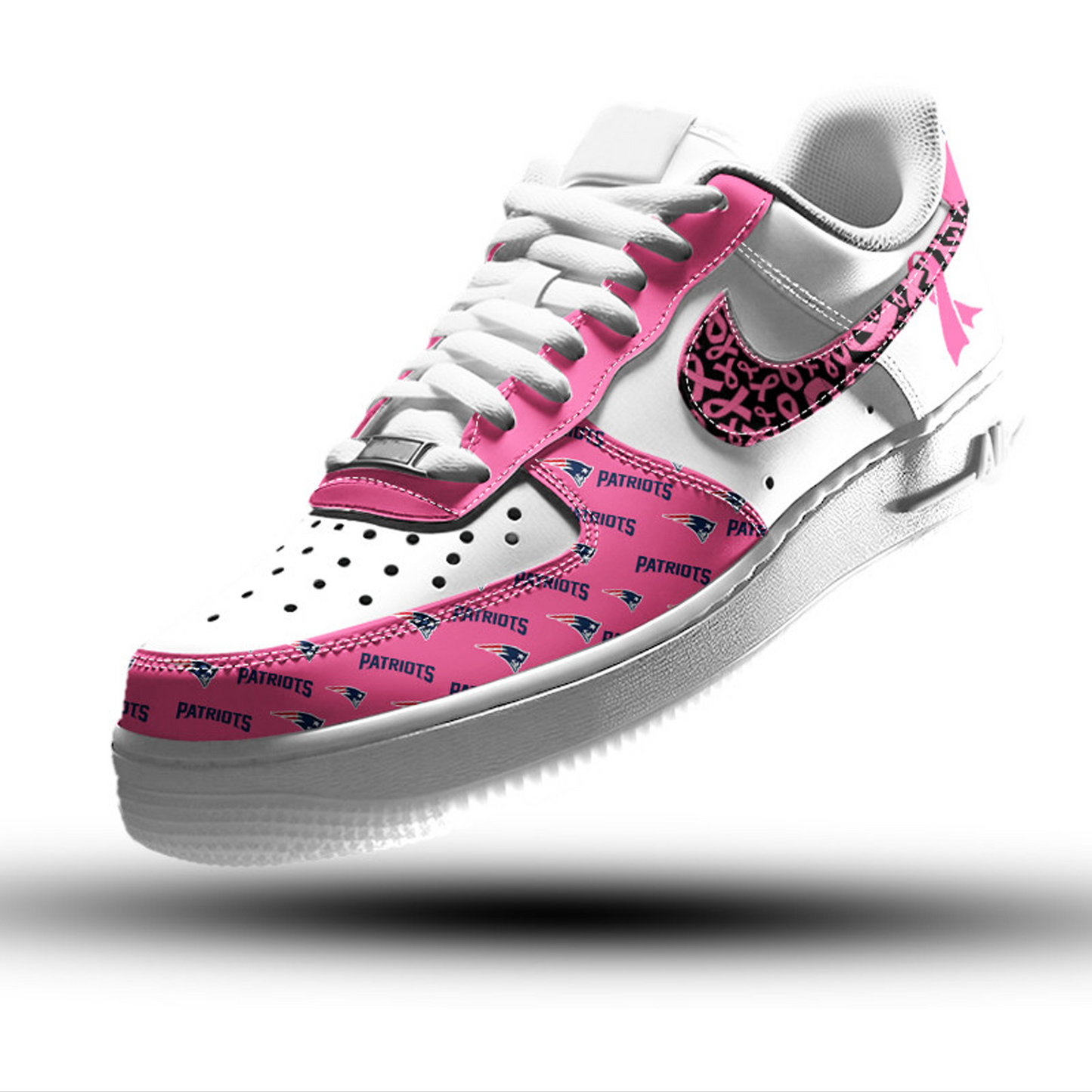 NE Man Low Top Shoes x Breast Cancer Awareness DatND DVT