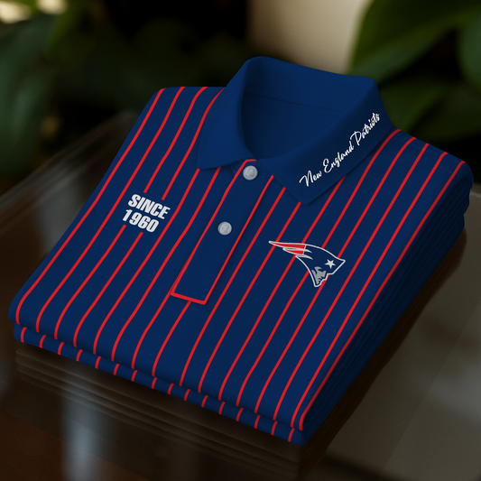 NE Premium NFL Polo Shirt 2608