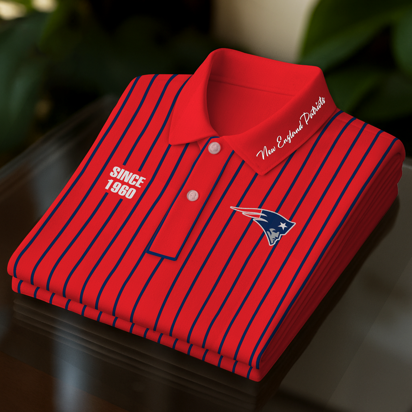 NE Premium NFL Polo Shirt 2608