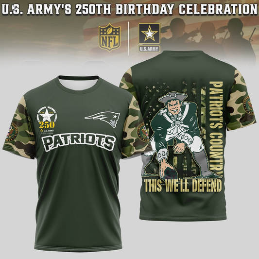 NE x 250 U.S. 250th Birthday 3D Shirt DatND DVT