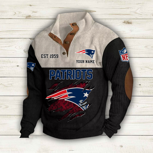 NE x NFL Custom Name Sport Sweatshirt DatND DVT