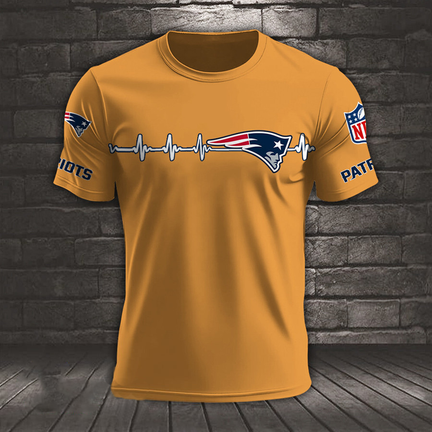 NE x NFL Heart Rate Map Special 3D Shirt DatND ThuongNH