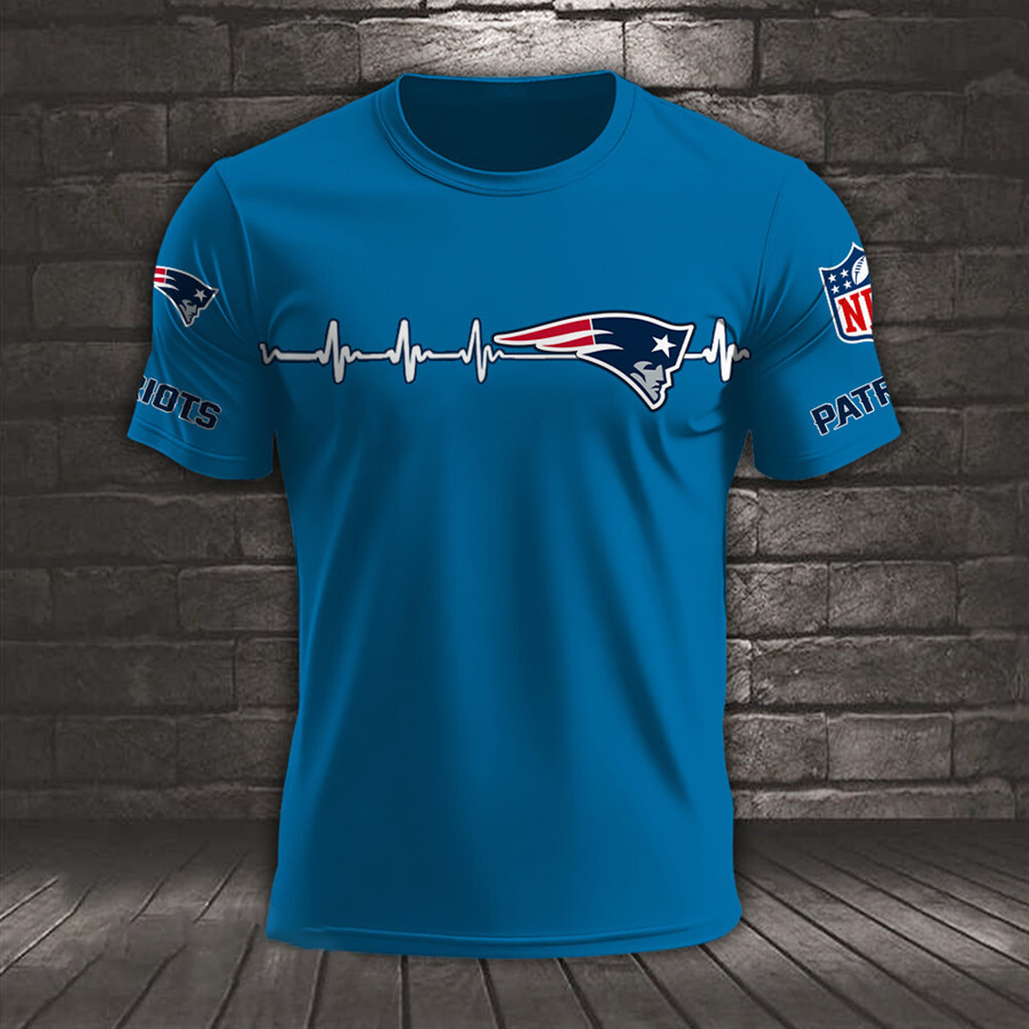 NE x NFL Heart Rate Map Special 3D Shirt DatND ThuongNH
