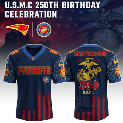 NE x U.S.M.C 250th Birthday Celebration Jersey DatND DVT