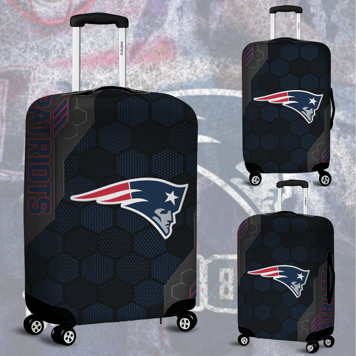 NEP NFL V3 Luggage Cover Suitcase Protector DDT NTL