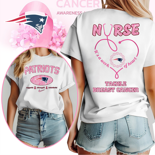 NEP Nurse Tackle Breast Cancer 3D Shirt DDT CTND