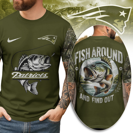 NEP Premium Fish Around And Find Out 3D Shirt DDT CTND