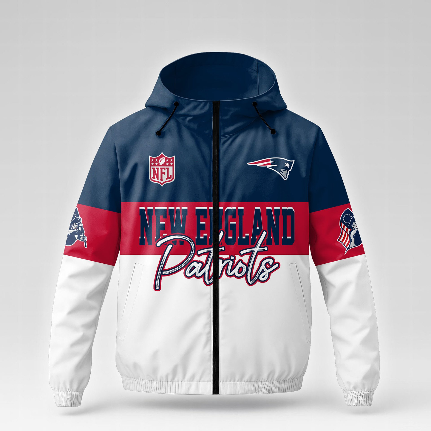 NEP Premium NFL Fan Pride Windbreaker Jacket DDT NTL
