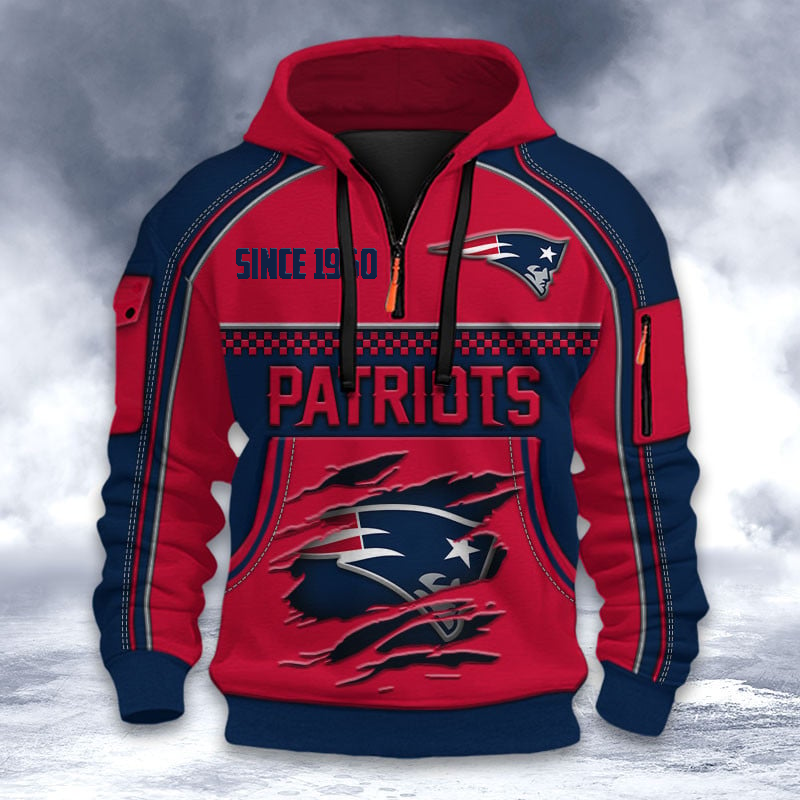 NEP Premium NFL Multicolor V2 Zip Hoodie DDT CTND
