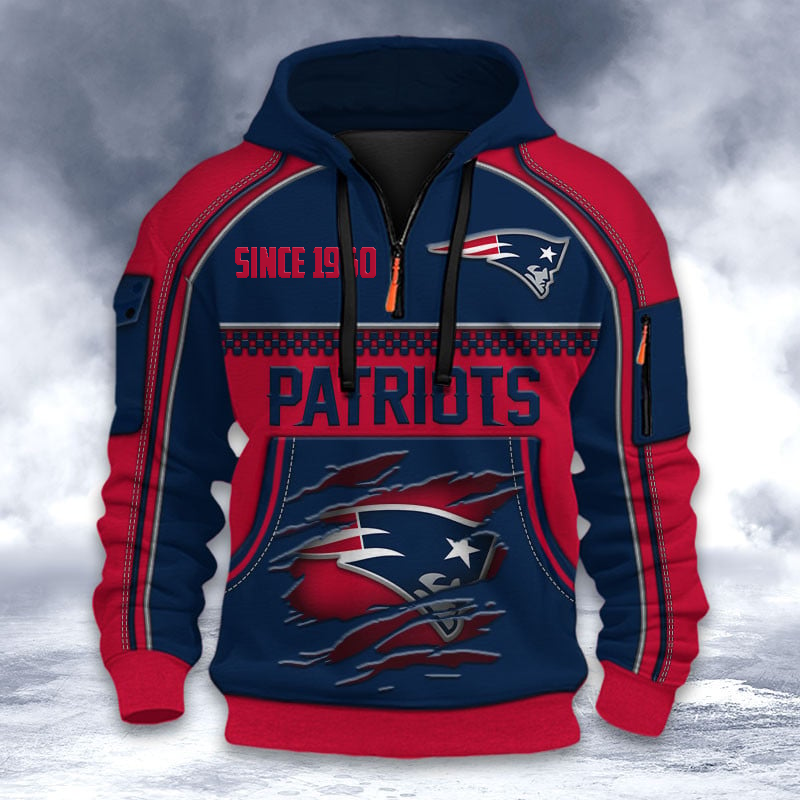 NEP Premium NFL Multicolor V2 Zip Hoodie DDT CTND
