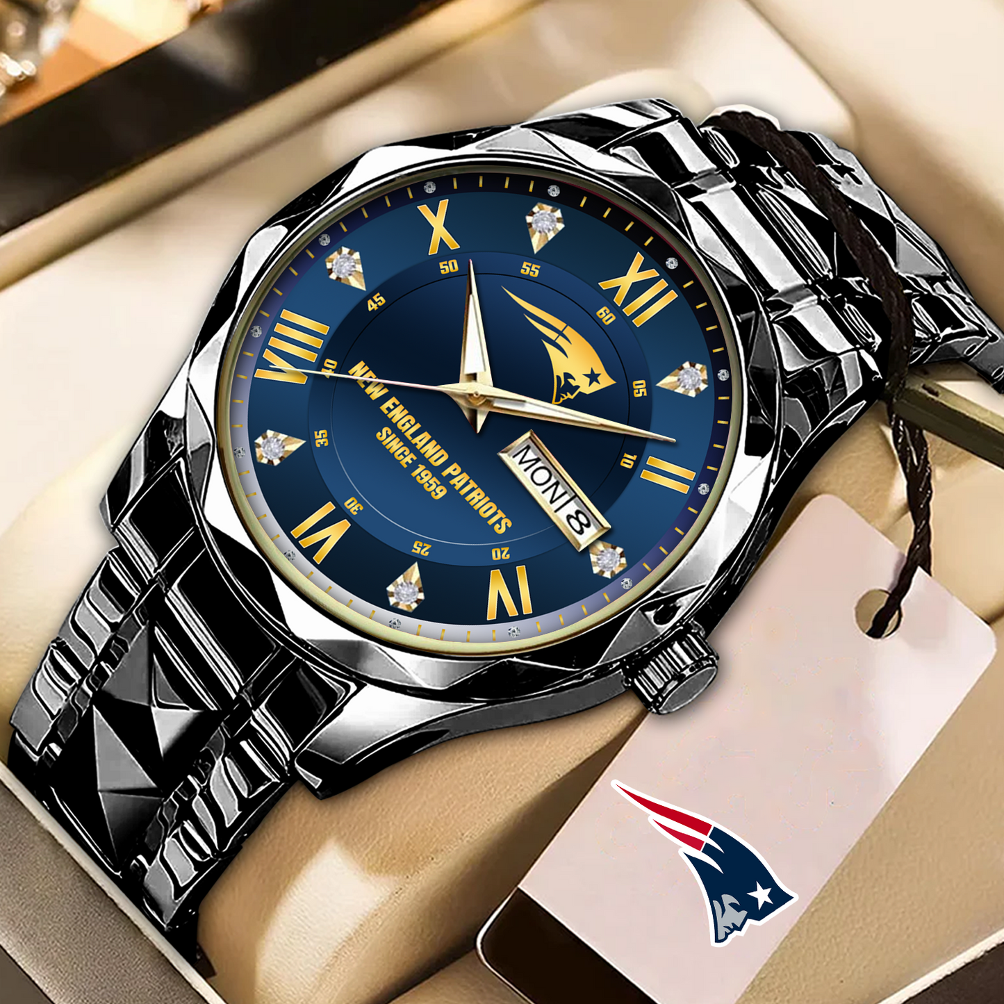NEP x NFL Alloy Luxury Quartz Watch DATND TANTD