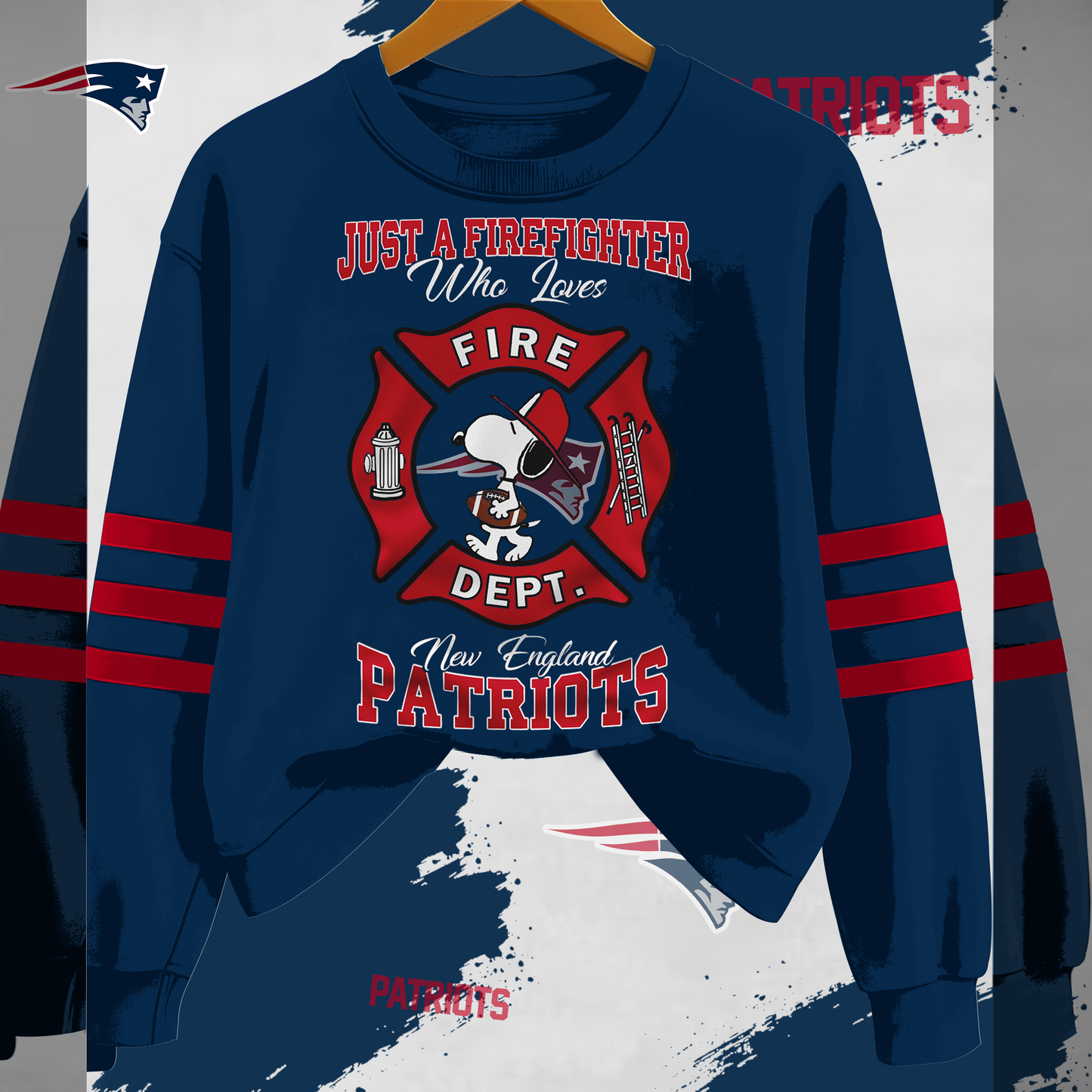 NEP x NFL Just A Firefighter Who Love Sweatshirt DDT HLPHUONG