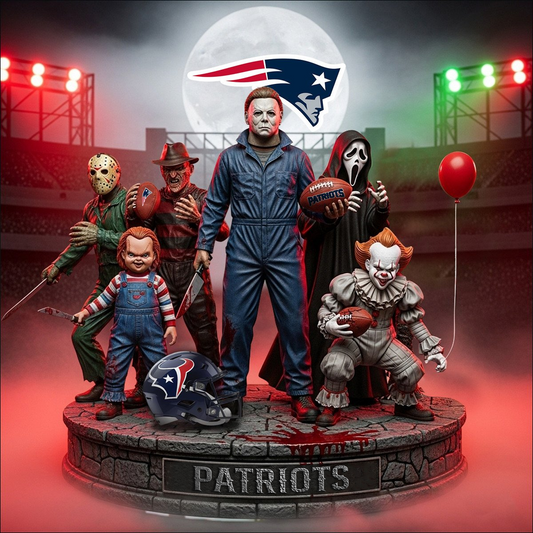 NEP x NFL Personalized Acrylic Block Plaque Halloween