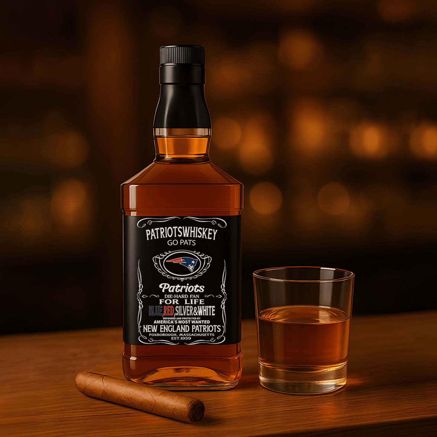 NEP x NFL Whiskey For True Fans Only DATND TANTD