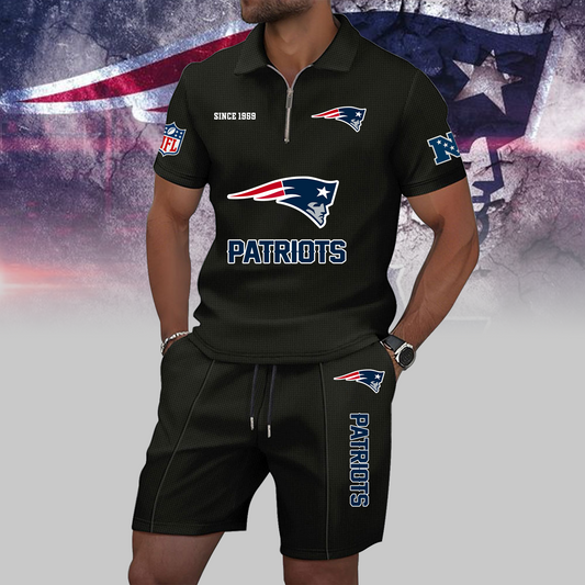 NEP x NFL Zip Polo Set DATND TANTD