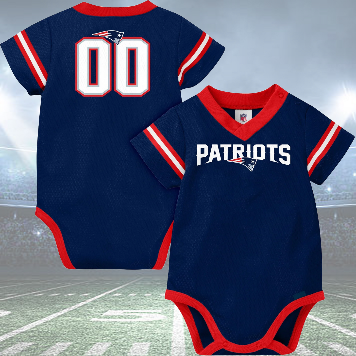 NEW x NFL Baby Bodysuit DATND TANTD