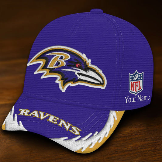 NFL BAL Team All Over Printed Classic Cap V5 NAK NHM