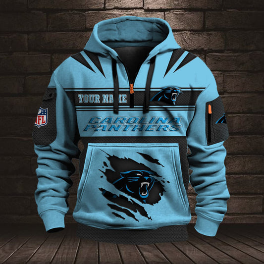 NFL CAR Half Zip Pocket Sweatshirt V1 NAK NHM