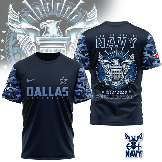 NFL DC Premium 250 Years 3D Shirt DDT CTND