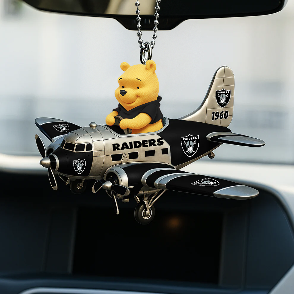 NFL LVR x Winnie The PH Premium Car Hanging Ornament DDT NTL
