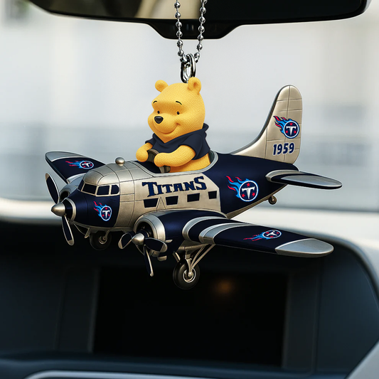 NFL TT x Winnie The PH Premium Car Hanging Ornament DDT NTL