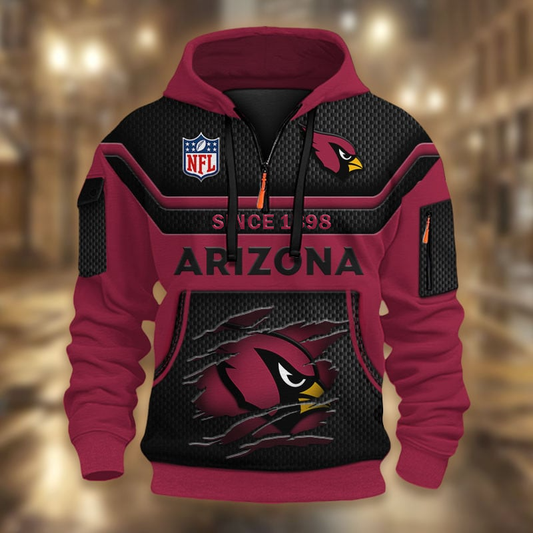 NFL x AC Multicolor Zip Hoodie Shirt DDT CTND