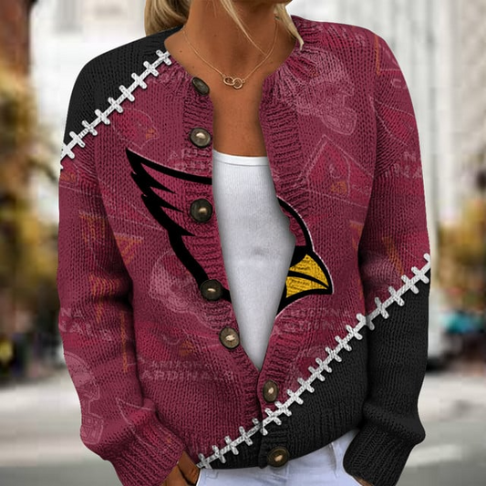 NFL x AC Women cardigan sweater V1 NAK TXP