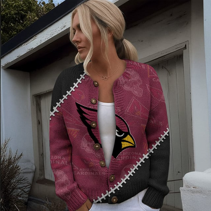 NFL x AC Women cardigan sweater V1 NAK TXP