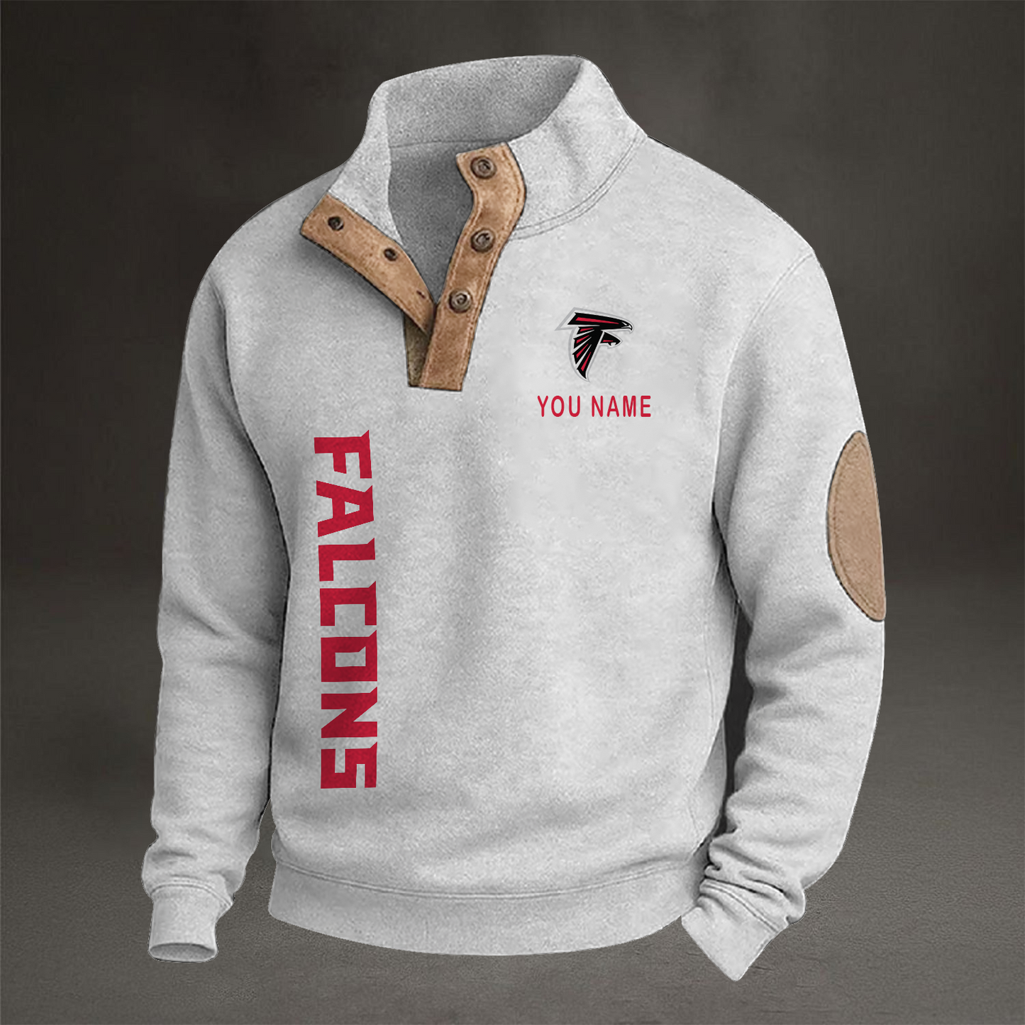 NFL x AF Casual Rugby Print Sweatshirt V1 NAK THUONGNH