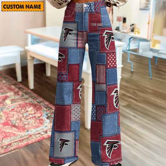 NFL x AF Personalized Women Jeans Trousers For Fan V1 NAK NHT