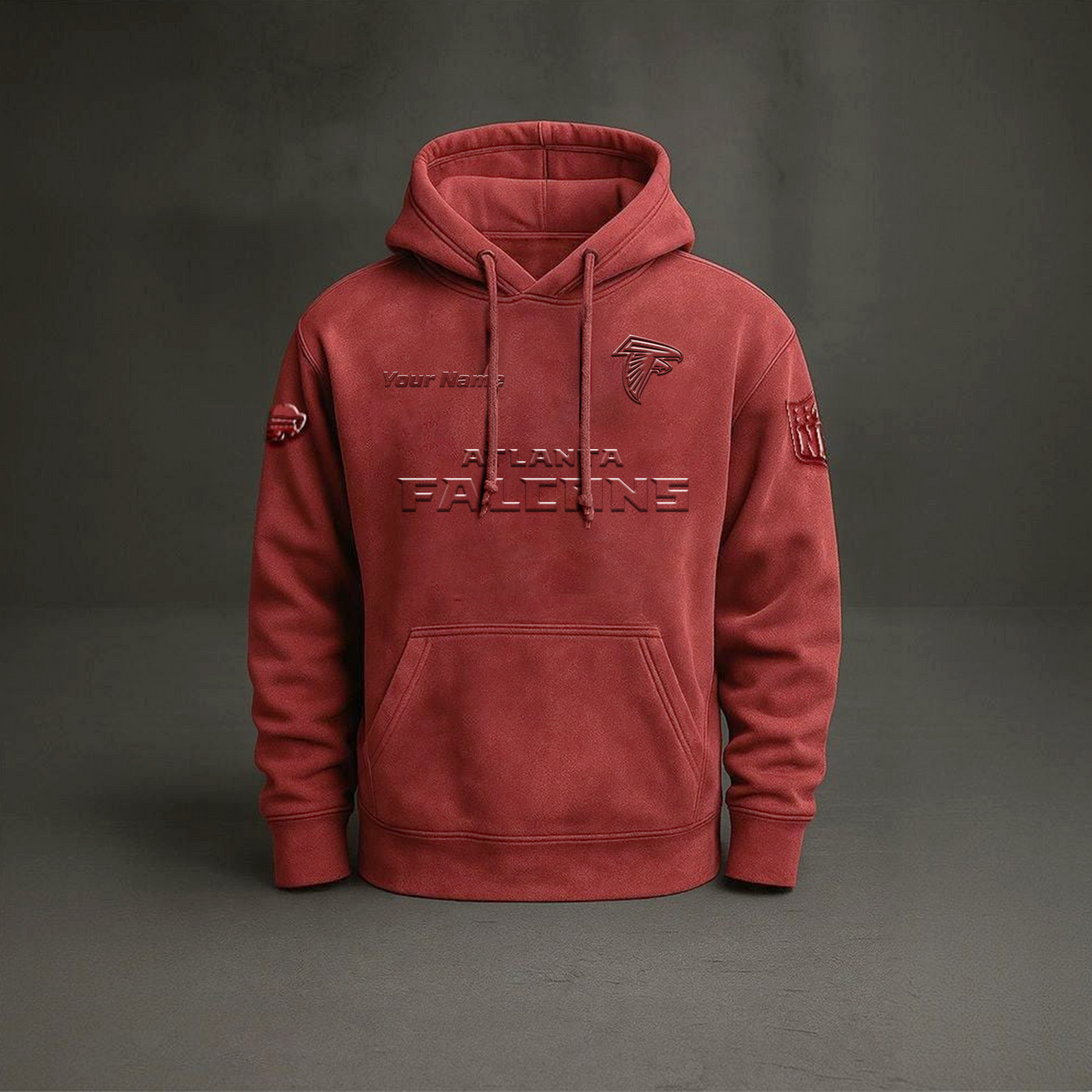 NFL x AF Suede Texture 3D Hoodie 2110 V2 NAK HTLP