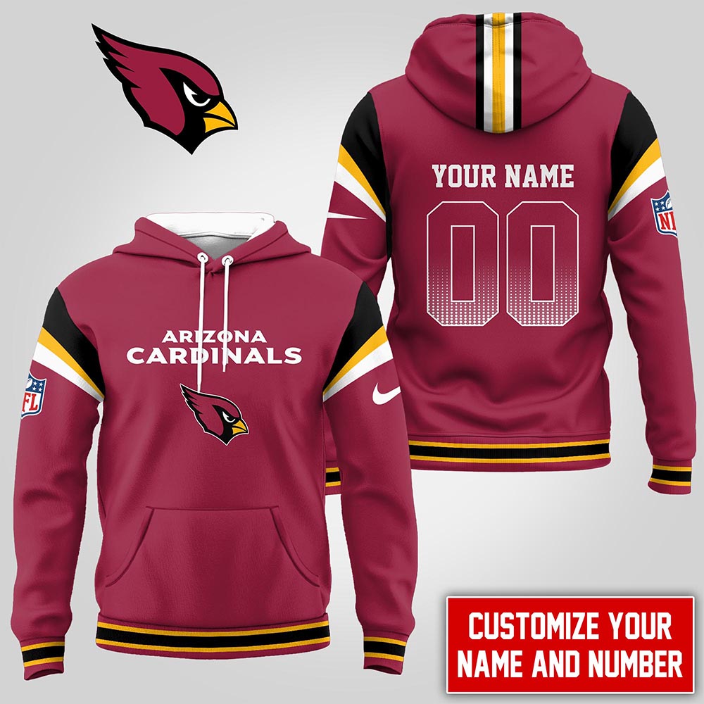NFL x ARI Personalized Hoodie HLP