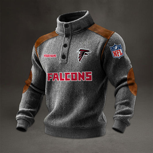 NFL x ATL Men stand-up collar sweatshirt V1 NAK NHM