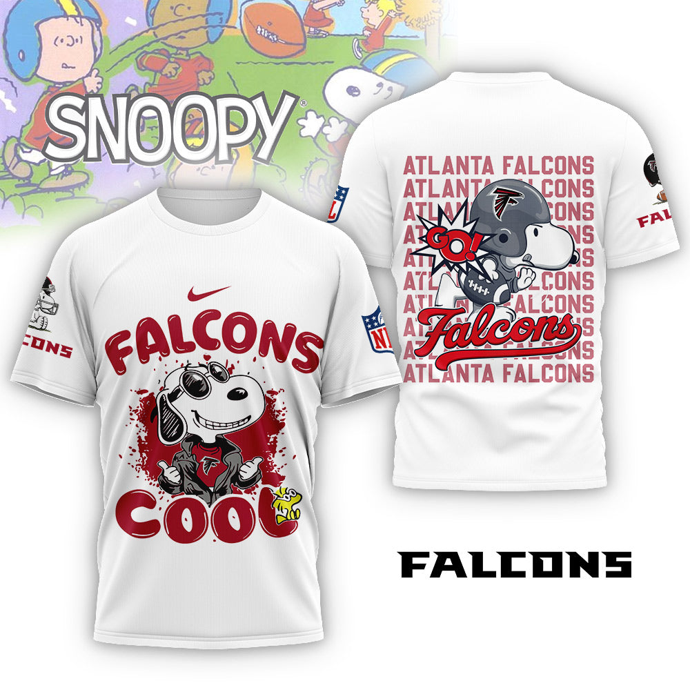 NFL x ATL Snoopy Cool 3D Shirt HLP 271025