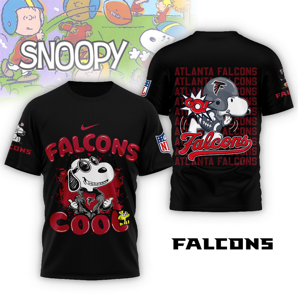 NFL x ATL Snoopy Cool 3D Shirt HLP 271025