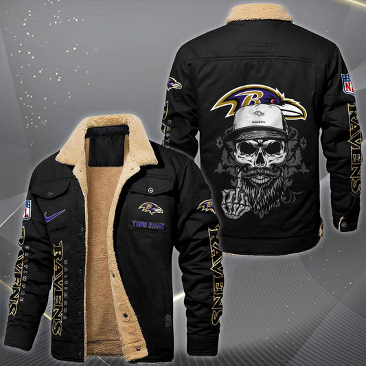 NFL x BAL Fleece Lined Cargo Jacket HLP