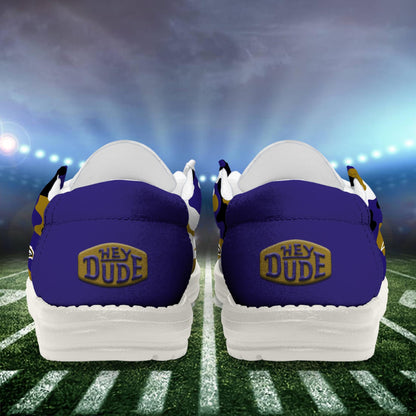 NFL x BAL Personalized Canvas Loafer Shoes HLP