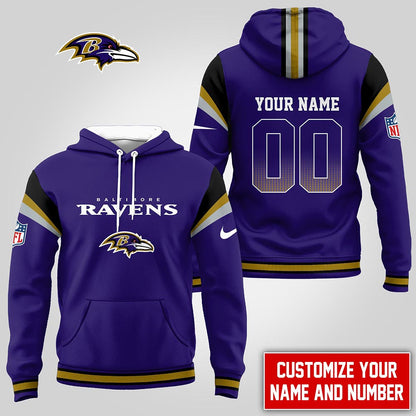 NFL x BAL Personalized Hoodie HLP
