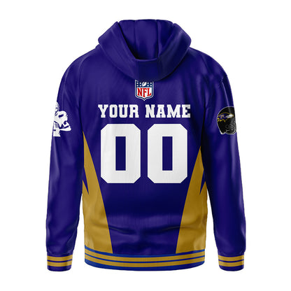 NFL x BAL Personalized Hoodie HLP