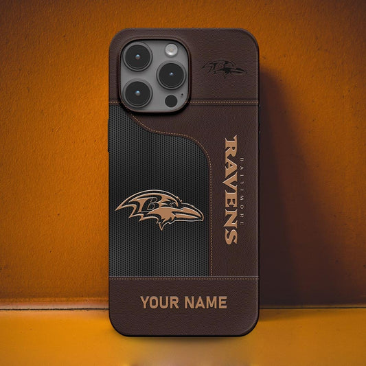 NFL x BAL Personalized Phone Case HLP HLPHUONG