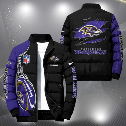 NFL x BAL Personalized Puffer Jacket HLP
