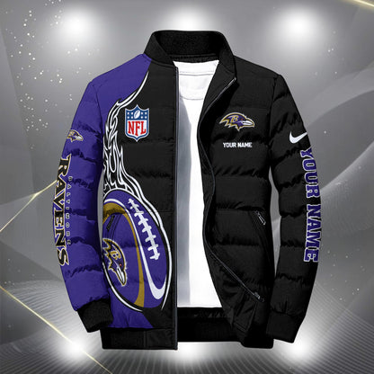 NFL x BAL Personalized Puffer Jacket HLP