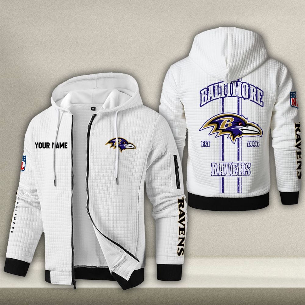 NFL x BAL Waffle Zip Hoodie HLP