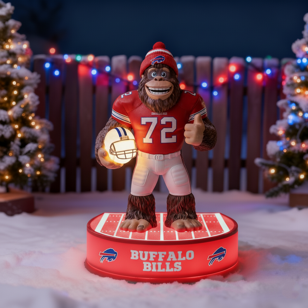 NFL x BB Bigfoot Gridiron Guardian Collectible Statue V1 NAK